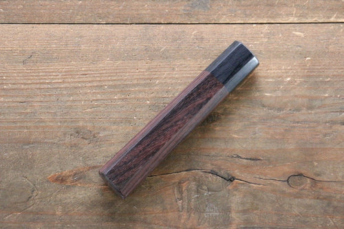 Octagonal Shitan Knife Handle for Petty Knife 150mm - Japannywholesale