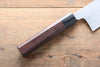 Takayuki Iwai Blue Steel No.2 Damascus Funayuki  180mm Shitan Handle - Japannywholesale