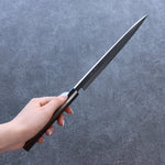 Seisuke Blue Steel Kasumitogi Yanagiba  240mm Rosewood Handle - Japannywholesale