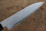 Takayuki Iwai Blue Steel No.2 Damascus Petty-Utility  110mm Shitan Handle - Japannywholesale