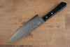 Nao Yamamoto VG10 Damascus Santoku  170mm Black Pakka wood Handle - Japannywholesale