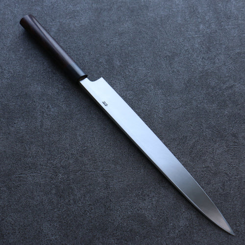 Seisuke White Steel Kasumitogi Yanagiba  300mm Rosewood Handle - Japannywholesale