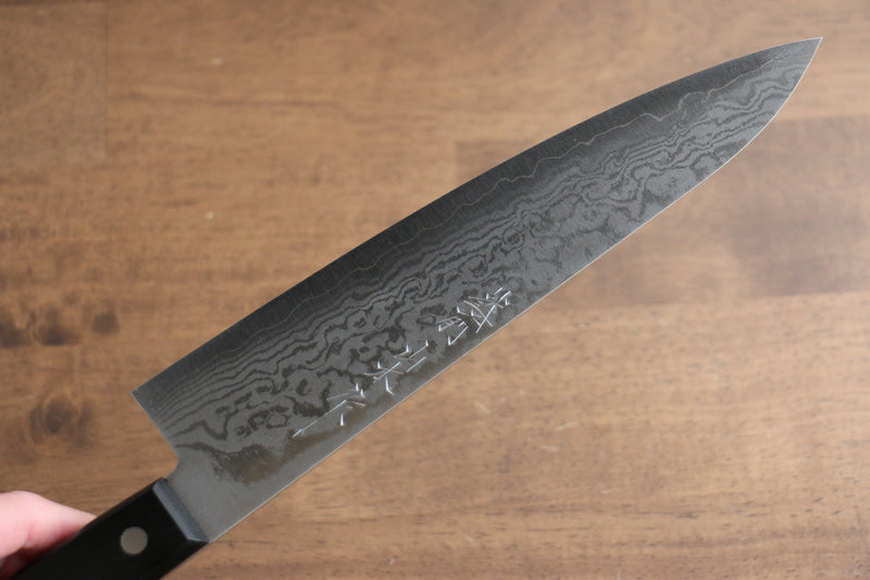 Nao Yamamoto VG10 Damascus Gyuto  210mm Black Pakka wood Handle - Japannywholesale