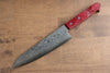 Nao Yamamoto VG10 Damascus Gyuto  180mm Red Pakka wood Handle - Japannywholesale