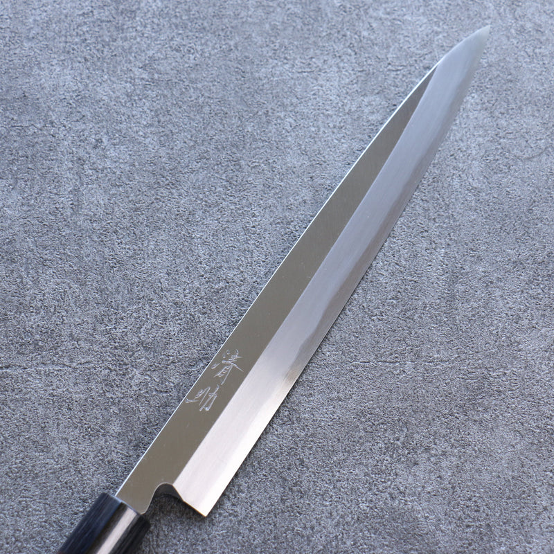 Seisuke White Steel Kasumitogi Yanagiba  270mm Rosewood Handle - Japannywholesale