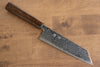 Seisuke Nami AUS10 Mirrored Finish Damascus Bunka  180mm Oak Handle - Japannywholesale