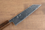 Seisuke Nami AUS10 Mirrored Finish Damascus Bunka  180mm Oak Handle - Japannywholesale