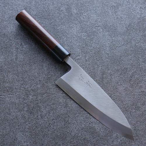 Seisuke White Steel Kasumitogi Deba  165mm Rosewood Handle - Japannywholesale