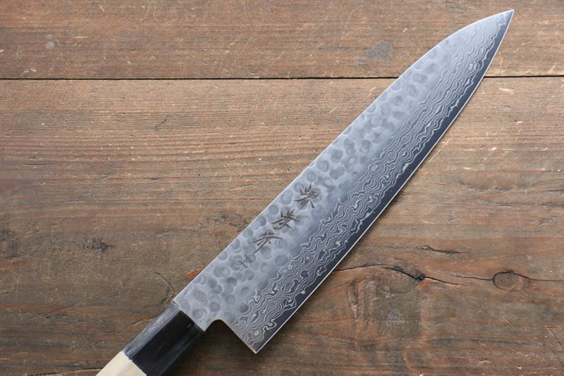 Sakai Takayuki AUS10 45 Layer Damascus Gyuto  210mm Magnolia Handle - Japannywholesale