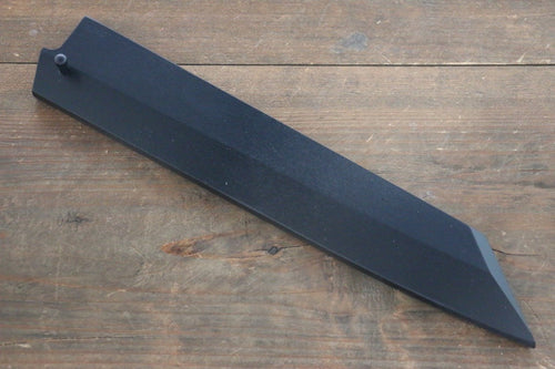 Black Saya Sheath for Kiritsuke Yanagiba Knife with Plywood Pin-240mm - Japannywholesale