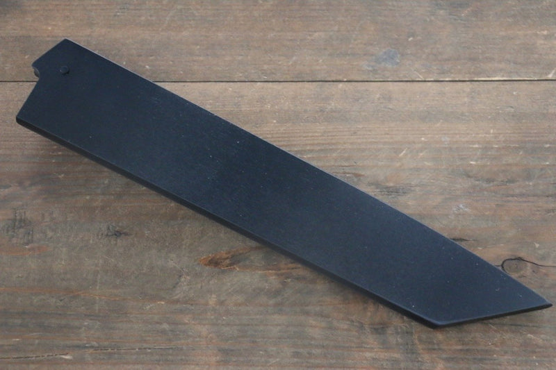 Black Saya Sheath for Kiritsuke Yanagiba Knife with Plywood Pin-240mm - Japannywholesale