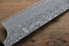 Yoshimi Kato SG2 Damascus Bunka  165mm with Black Lacquered Handle - Japannywholesale