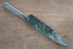 Sakai Takayuki VG10 33 Layer Damascus Hammered Petty-Utility  150mm Green Lacquered Handle with Sheath - Japannywholesale