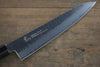 Sakai Takayuki VG10 33 Layer Damascus Hammered Gyuto  210mm Blue Lacquered Handle with Sheath - Japannywholesale