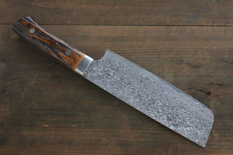 Nice Damascus/vg-10 Gyuto Chef Knife, Handle in Bocote/ebony