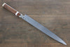 Sakai Takayuki Shiden Silver Steel No.3 Yanagiba  Desert Ironwood(Sugihara model) Handle - Japannywholesale