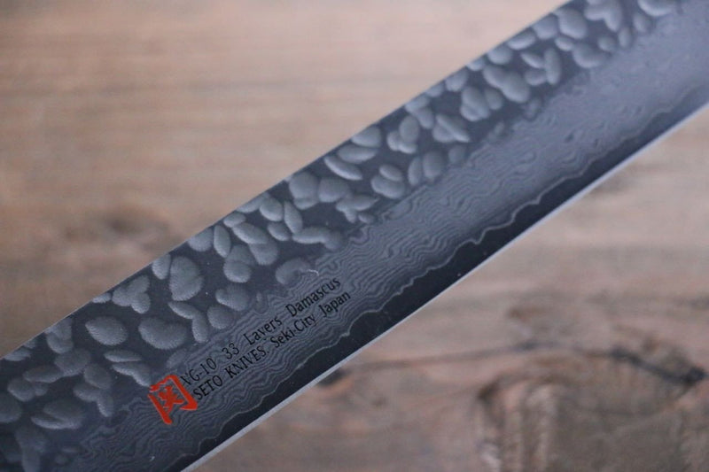 Iseya VG10 33 Layer Damascus Japanese Santoku & Sushi Chef Knife 210mm Set - Japannywholesale