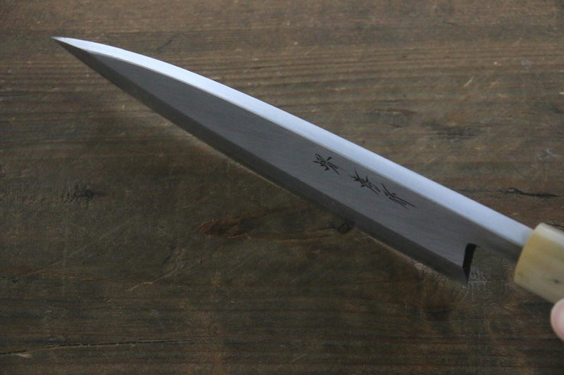 [Left Handed] Sakai Takayuki Kasumitogi (White steel) Japanese Chef's Deba  Knife 150mm