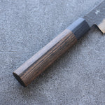 Shizu Gen VG10 Hammered Black Finished Gyuto  180mm Brown Pakka wood Handle - Japannywholesale