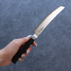 Shizu VG10 Damascus Steak  130mm Black Pakka wood Handle - Japannywholesale