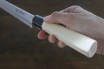 Sakai Takayuki [Left Handed] Kasumitogi White Steel Takohiki  Magnolia Handle - Japannywholesale