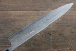 Nao Yamamoto VG10 Damascus Sujihiki  270mm Yew Tree Handle - Japannywholesale