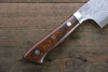 Nao Yamamoto Coreless Damascus Santoku  170mm Ironwood Handle - Japannywholesale