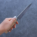 Anne Stainless Steel Petty-Utility  120mm Micarta Handle - Japannywholesale