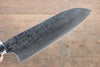 Nao Yamamoto Coreless Damascus Santoku  170mm Ironwood Handle - Japannywholesale