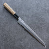 Kikuzuki White Steel No.2 Nashiji Kiritsuke Yanagiba  270mm Magnolia Handle - Japannywholesale