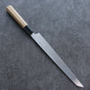 Kikuzuki White Steel No.2 Nashiji Kiritsuke Yanagiba  270mm Magnolia Handle - Japannywholesale