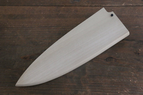 [Left Handed] Saya Sheath for Deba Chef's Knife with Plywood Pin - Japannywholesale