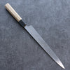 Kikuzuki White Steel No.2 Nashiji Yanagiba  300mm Magnolia Handle - Japannywholesale