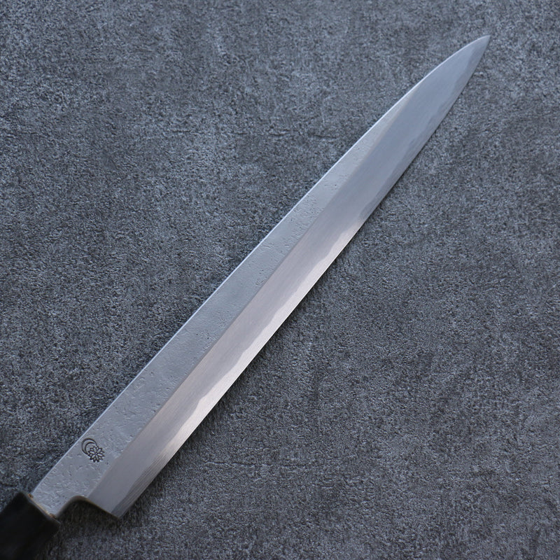 Kikuzuki White Steel No.2 Nashiji Yanagiba  300mm Magnolia Handle - Japannywholesale