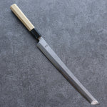 Kikuzuki White Steel No.2 Nashiji Sakimaru Takohiki  270mm Magnolia Handle - Japannywholesale