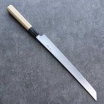 Kikuzuki White Steel No.2 Nashiji Sakimaru Takohiki  270mm Magnolia Handle - Japannywholesale