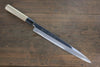 Sakai Takayuki White Steel No.2 Mirrored Finish Yanagiba - Japannywholesale