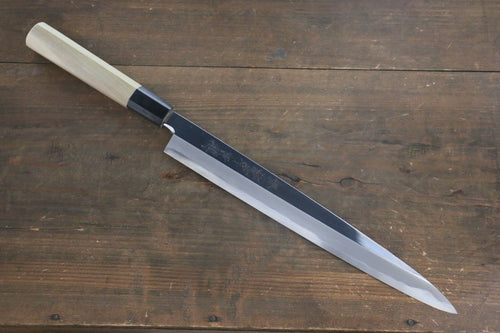 Sakai Takayuki White Steel No.2 Mirrored Finish Yanagiba - Japannywholesale