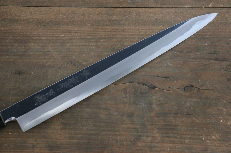 Sakai Takayuki White Steel No.2 Mirrored Finish Yanagiba - Japannywholesale