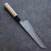 Kikuzuki White Steel No.2 Nashiji Kiritsuke Gyuto  210mm Magnolia Handle - Japannywholesale