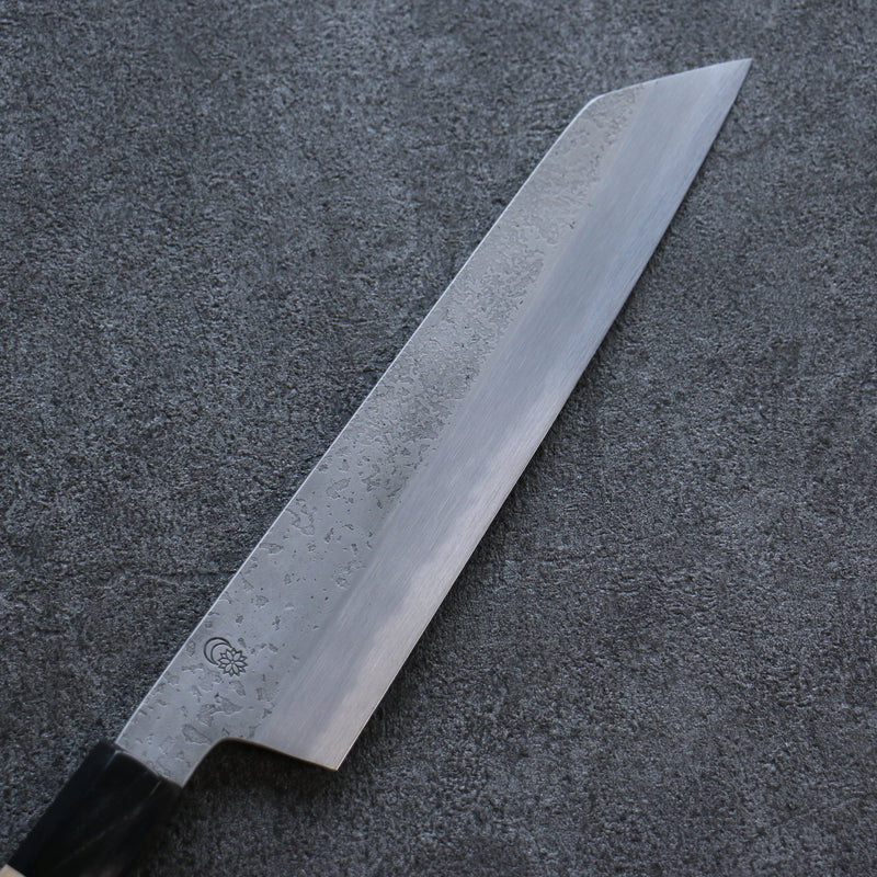 Kikuzuki White Steel No.2 Nashiji Kiritsuke Gyuto  210mm Magnolia Handle - Japannywholesale