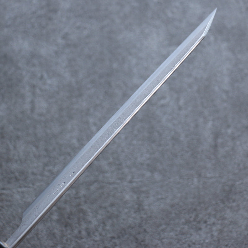 Kikuzuki White Steel No.2 Nashiji Kiritsuke Gyuto  210mm Magnolia Handle - Japannywholesale