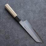 Kikuzuki White Steel No.2 Nashiji Kiritsuke Santoku  180mm Magnolia Handle - Japannywholesale