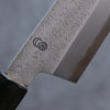 Kikuzuki White Steel No.2 Nashiji Kiritsuke Santoku  180mm Magnolia Handle - Japannywholesale