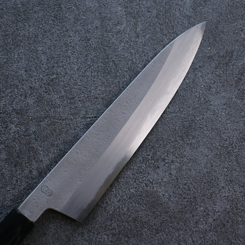 Kikuzuki White Steel No.2 Nashiji Gyuto  210mm Magnolia Handle - Japannywholesale