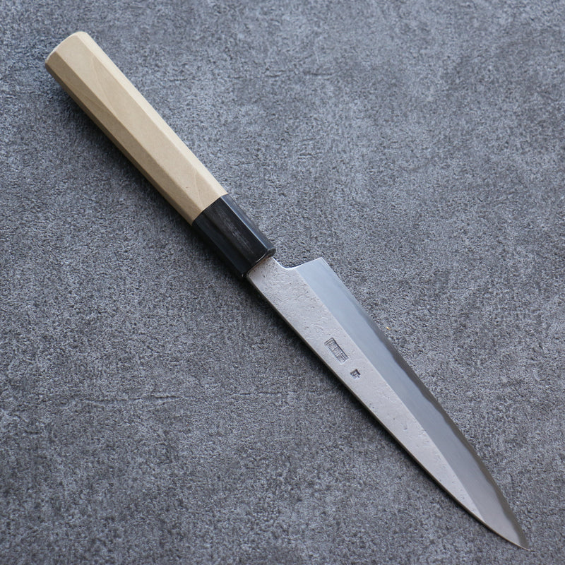 Kikuzuki White Steel No.2 Nashiji Petty-Utility  150mm Magnolia Handle - Japannywholesale