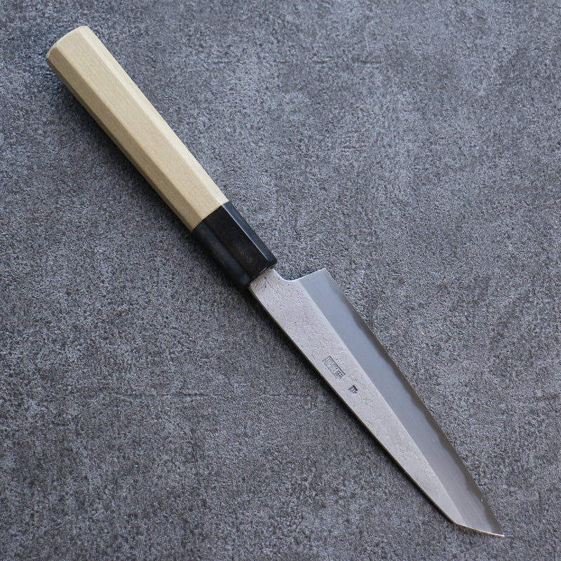 Kikuzuki White Steel No.2 Nashiji Kiritsuke Petty-Utility  135mm Magnolia Handle - Japannywholesale