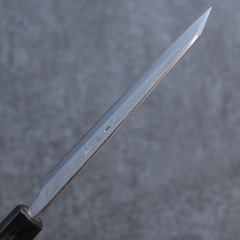 Kikuzuki White Steel No.2 Nashiji Kiritsuke Petty-Utility  135mm Magnolia Handle - Japannywholesale