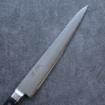 Seisuke VG5 Hammered Kasumitogi Sujihiki  270mm Black Pakka wood Handle - Japannywholesale