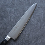 Seisuke VG5 Hammered Kasumitogi Gyuto  240mm Black Pakka wood Handle - Japannywholesale